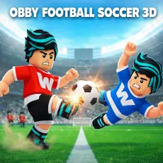 Play Obby Football Soccer 3D game