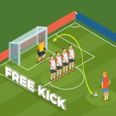 Play Soccer Free Kick game